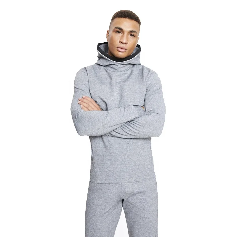 
Camouflage Breathable Latest Design Men Tracksuits Mercury Mesh Print Cut and Sew Joggers Skinny Fit - Slate Grey 