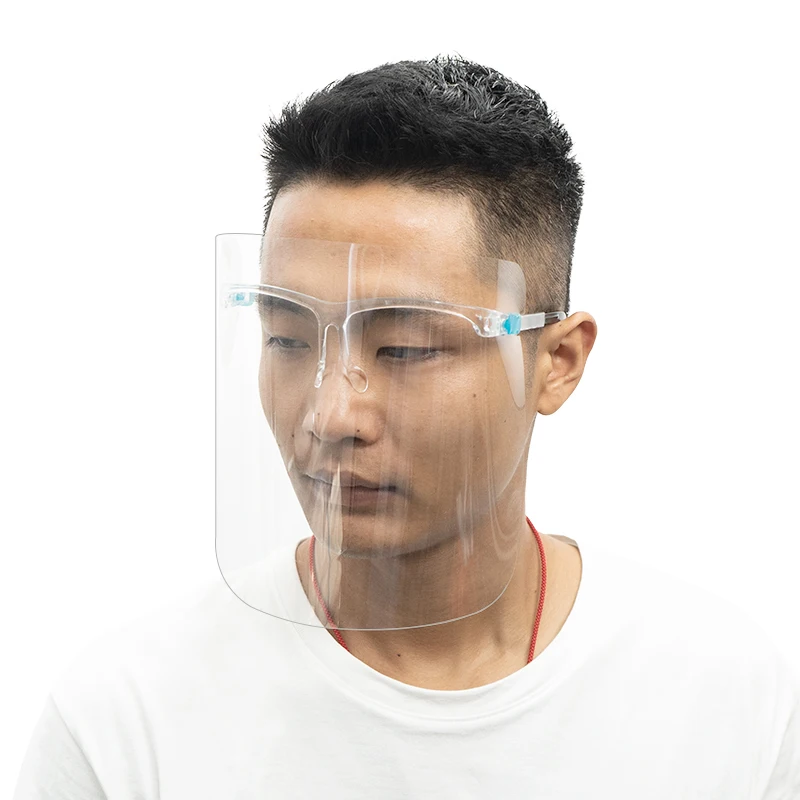 Wholesale Transparen Full Protective Faceshield Plastic Face