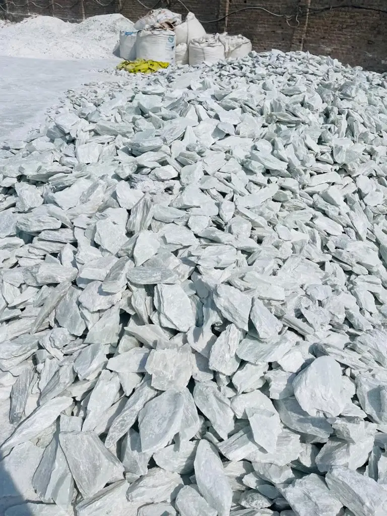 Natural Top Quality Talc Lumps, High Whiteness and Purity Custom Talc Stone and Talcum Powder OEM Offered From Pakistan