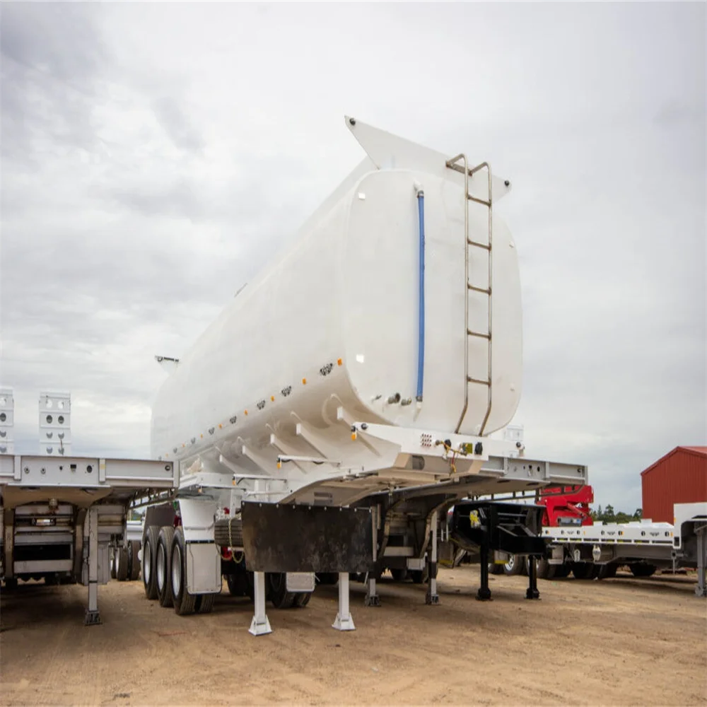 BERKLEY 40000 Liters Voluem Liquid Tanker Trailer Milk Edible Oil Tank Truck 3 Axles Water Tanker Semi Trailer For Australia