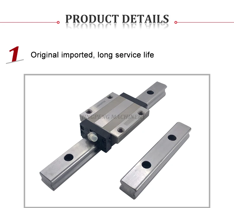 Wholesale Cheap Price Original Linear Guides Import Genuine Standard Size Linear Block SHS 25C SHS 25LC Rail Linear