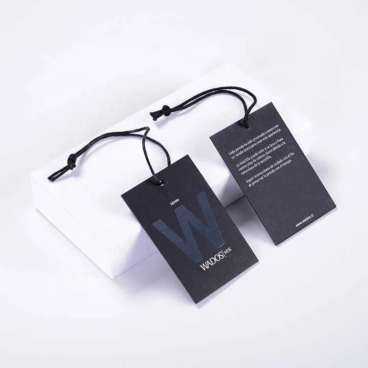 Рекламная акция, коричневая крафт-бумага, бесплатный дизайн, индивидуальная печать, цена, подвесные бирки, упаковочные этикетки