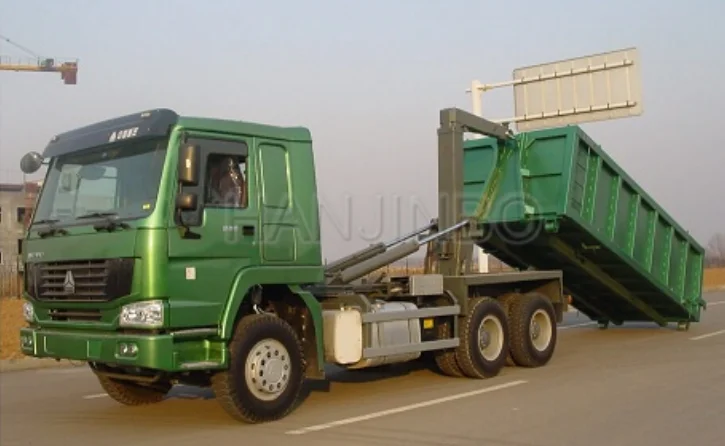 SINOTRUK HOWO 3 оси 6*4 крюк подъемник мусоровоз