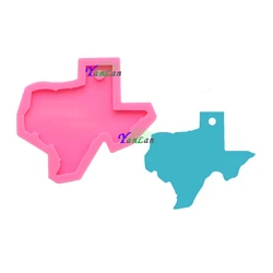 S815 state Arizona silicone keychain mold