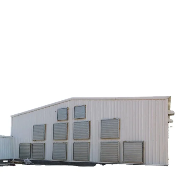 Китайский оцинкованный стальной курятник Современная птицеферма дизайн