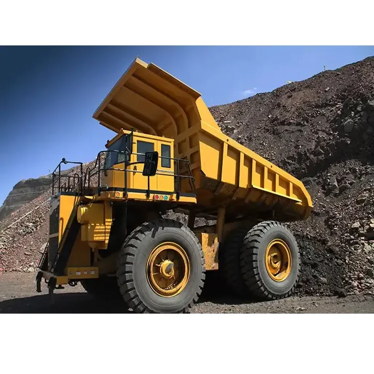 Тяжелый горный самосвал 12T электрический привод жесткий Контейнер XDE130