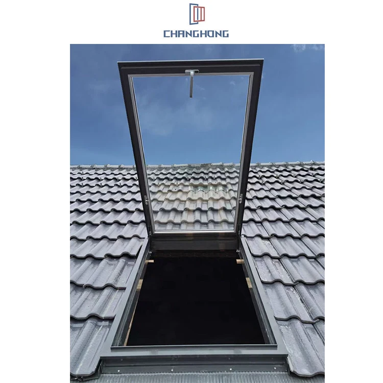 Smart Home Design French Windows Residential Fixed Window Skylight Roof Window