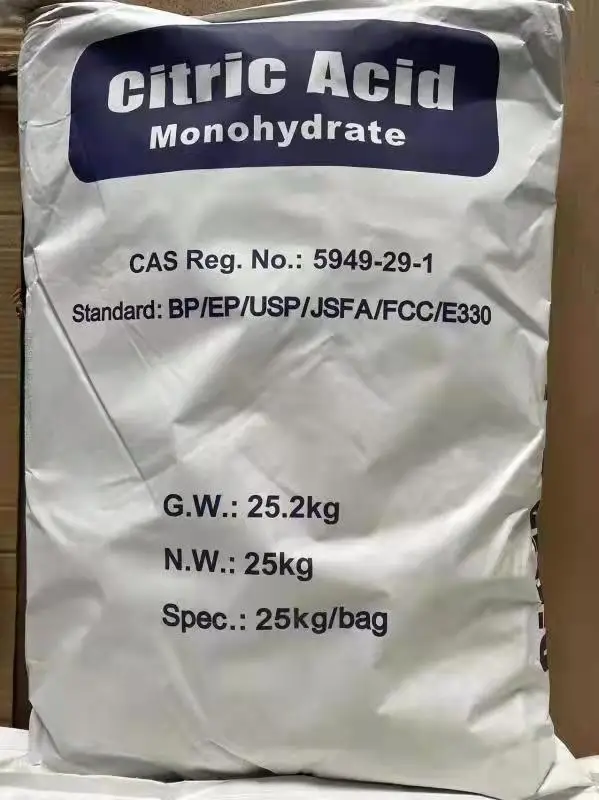 RZBC/lemon Star CAM Citric Acid Monohydrate Stock,ready to Ship