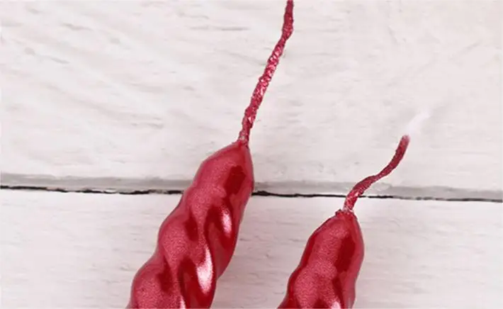 Wholesale Luxury Classic Smokeless Paraffin Wax 30cm 12inch Long Stick Spiral Candle Set