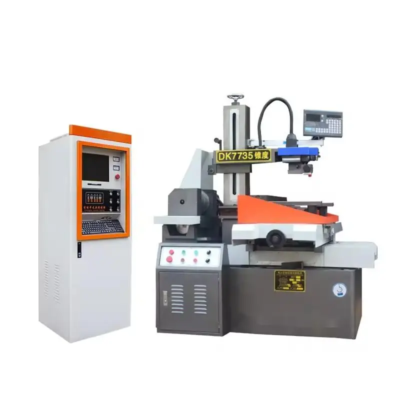 Wire Cut Edm Precision 0.015mm Dk7735 Wire Cut Machine With High Speed