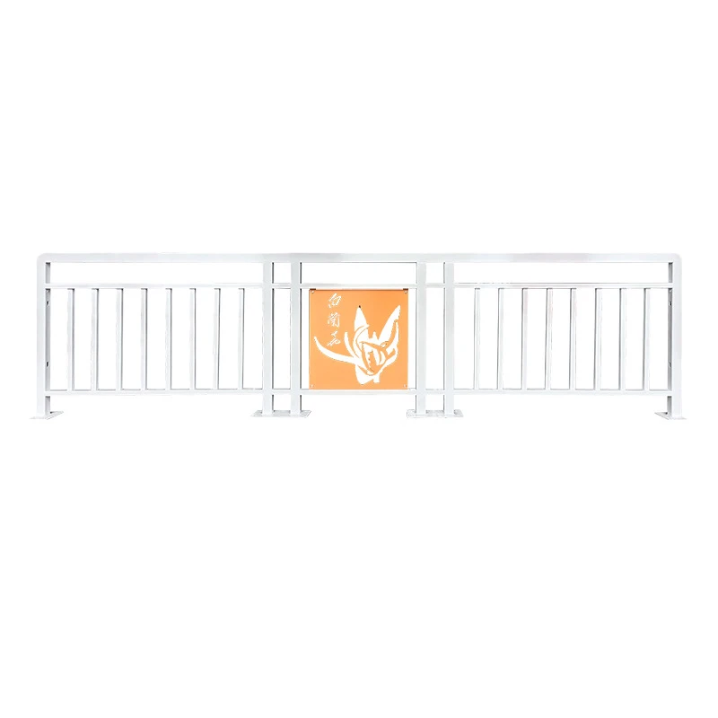 Municipal road guardrail