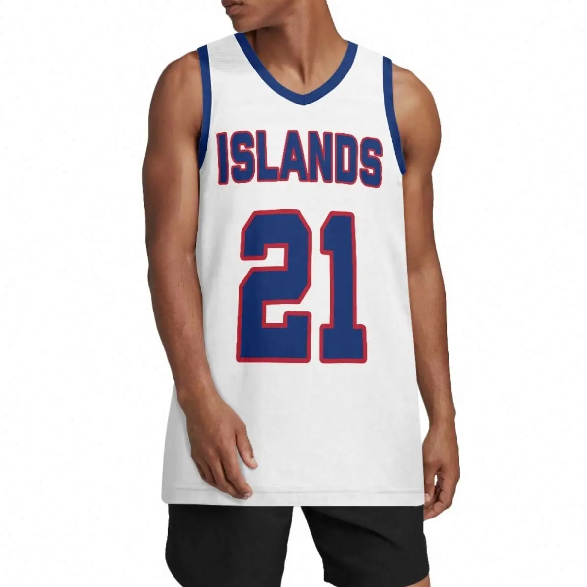 Wholesale Summer Mens Fitness Tank Top Polynesian Tribal Print Top Quality Vest Custom Sleeveless Running Basketball Clothes