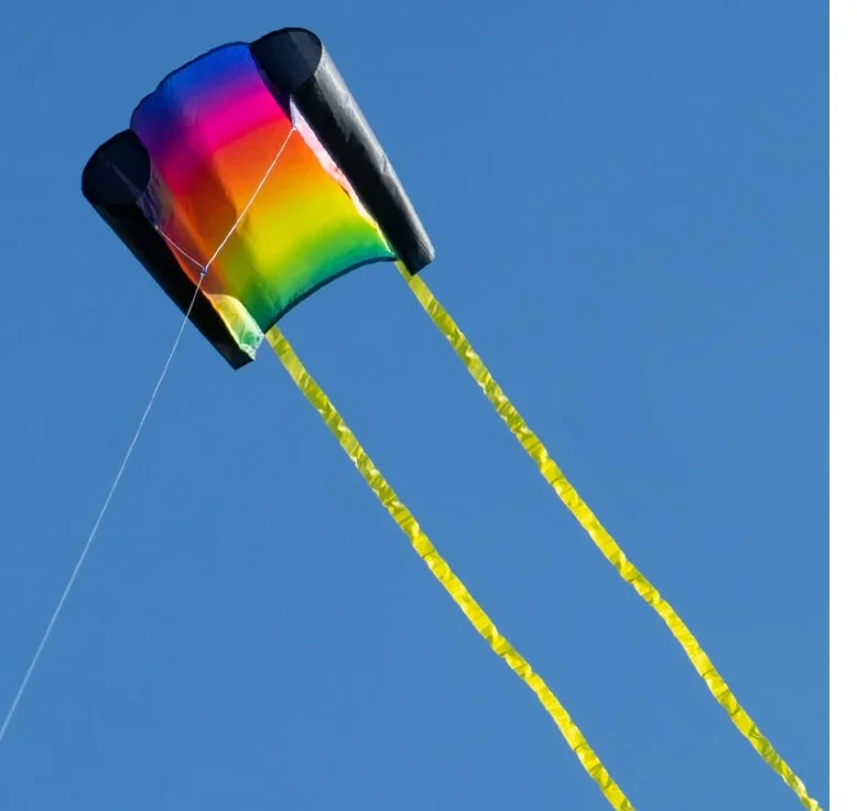 Best selling Rainbow color  Pocket Sled kites parafoil kites on sale