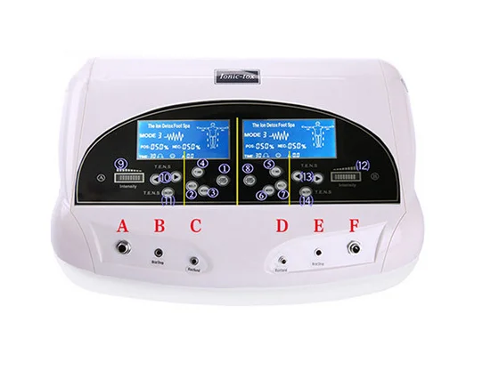 Best Sell Anion Foot Detoxifier Complete System Ionic Detox Foot Spa Machine clear up dead skin Enhances Nutrient Absorption