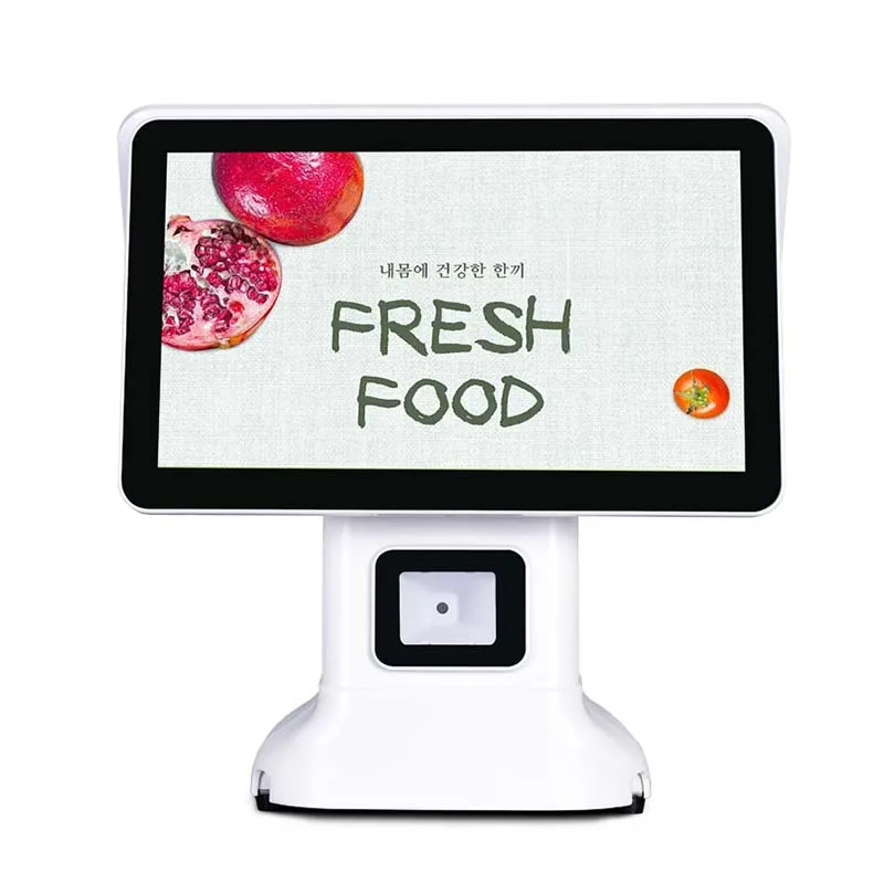 15 inch Windows 10 True Flat Touch Screen Pos System Windows 10 Pos System for Retail Shop