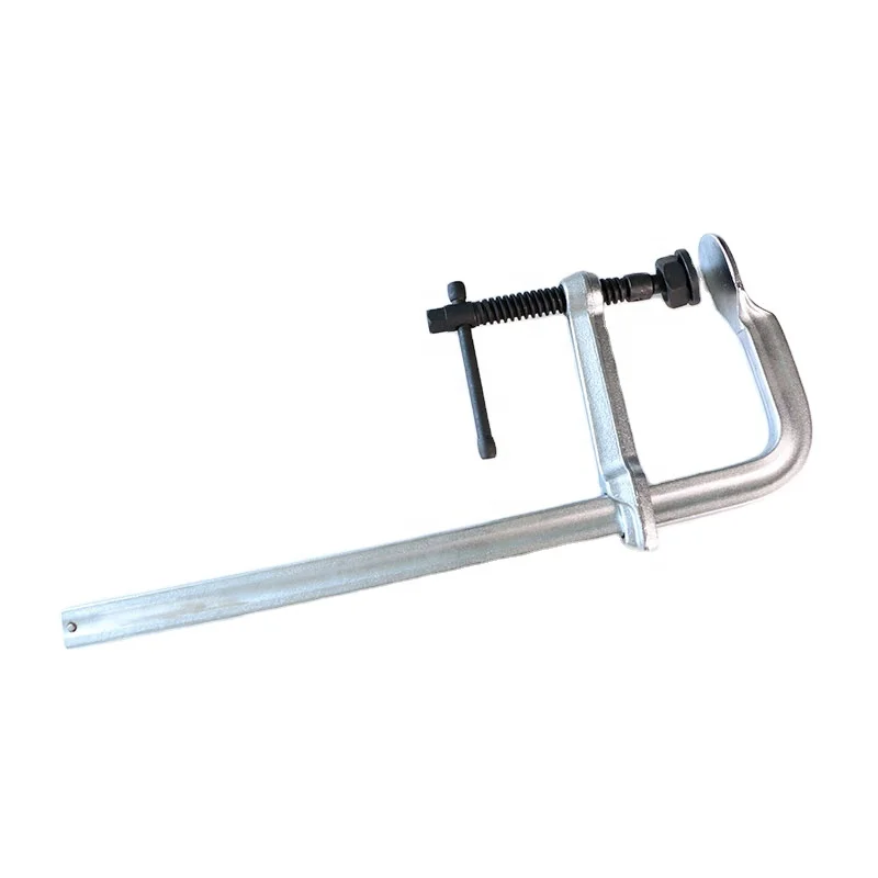 Heavy Duty Steel Drop Forged Sliding Arm F Clamp for Metal Welding Work