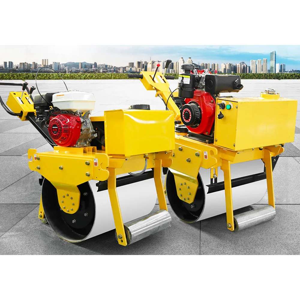 Diesel vibration hand-held plate compactor roller compactor