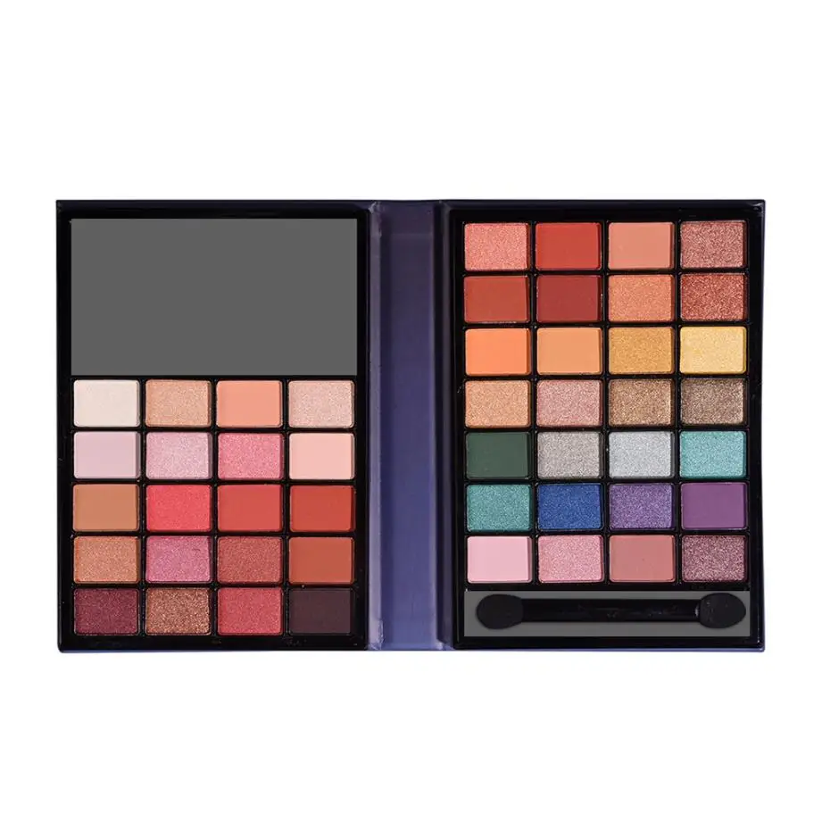 
Hot Hengfang Mineral Pigments Glitter Shimmer Eyeshadow Palette Cosmetics Makeup Waterproof Western Set Eye 