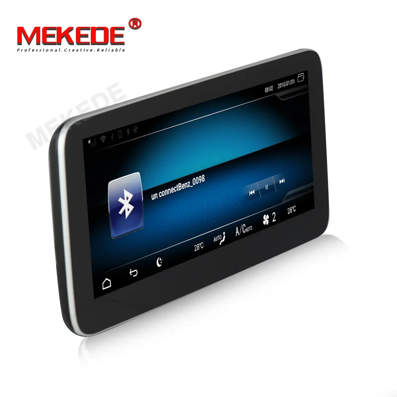 MEKEDE 4Core Android9.0 2+16G full screen car radio dvd gps for Benz A CLASS W176 2013-2015 NTG4.5 Car Stereo Multimedia System