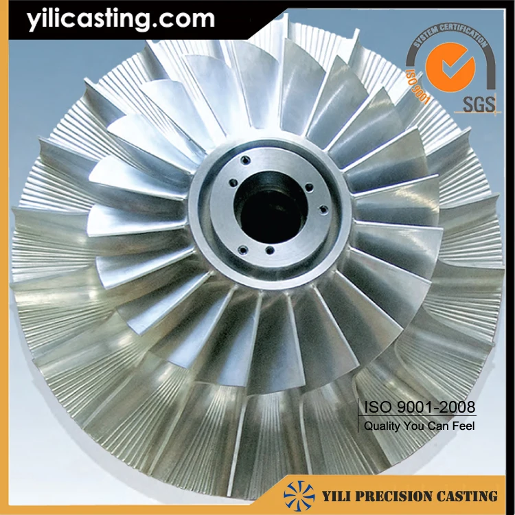 superalloy cnc machining turbine impeller