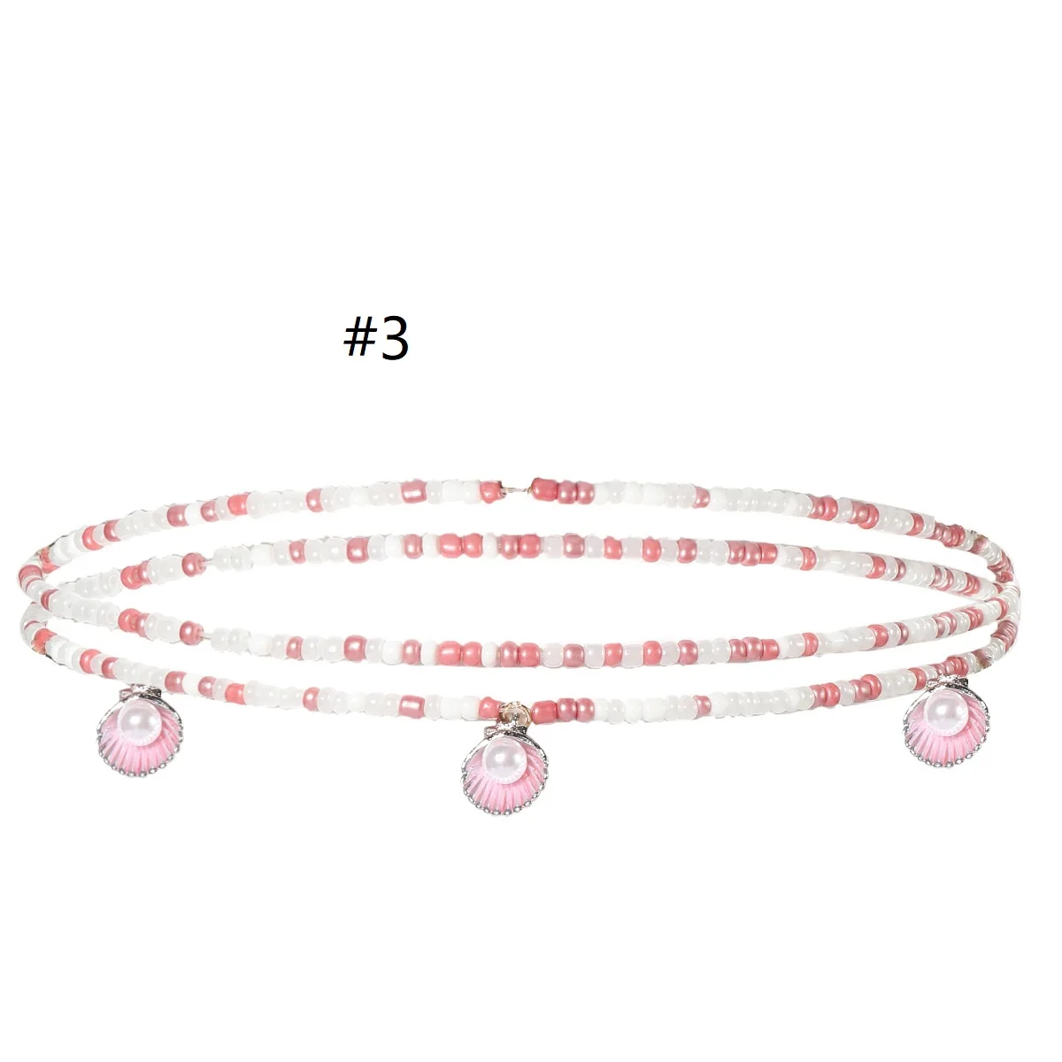 Belly Chain Jewelry Waist Chains Women Sexy Flower Butterfly Waistbeads Wholesale Elastic Glass African Waist Beads For Women