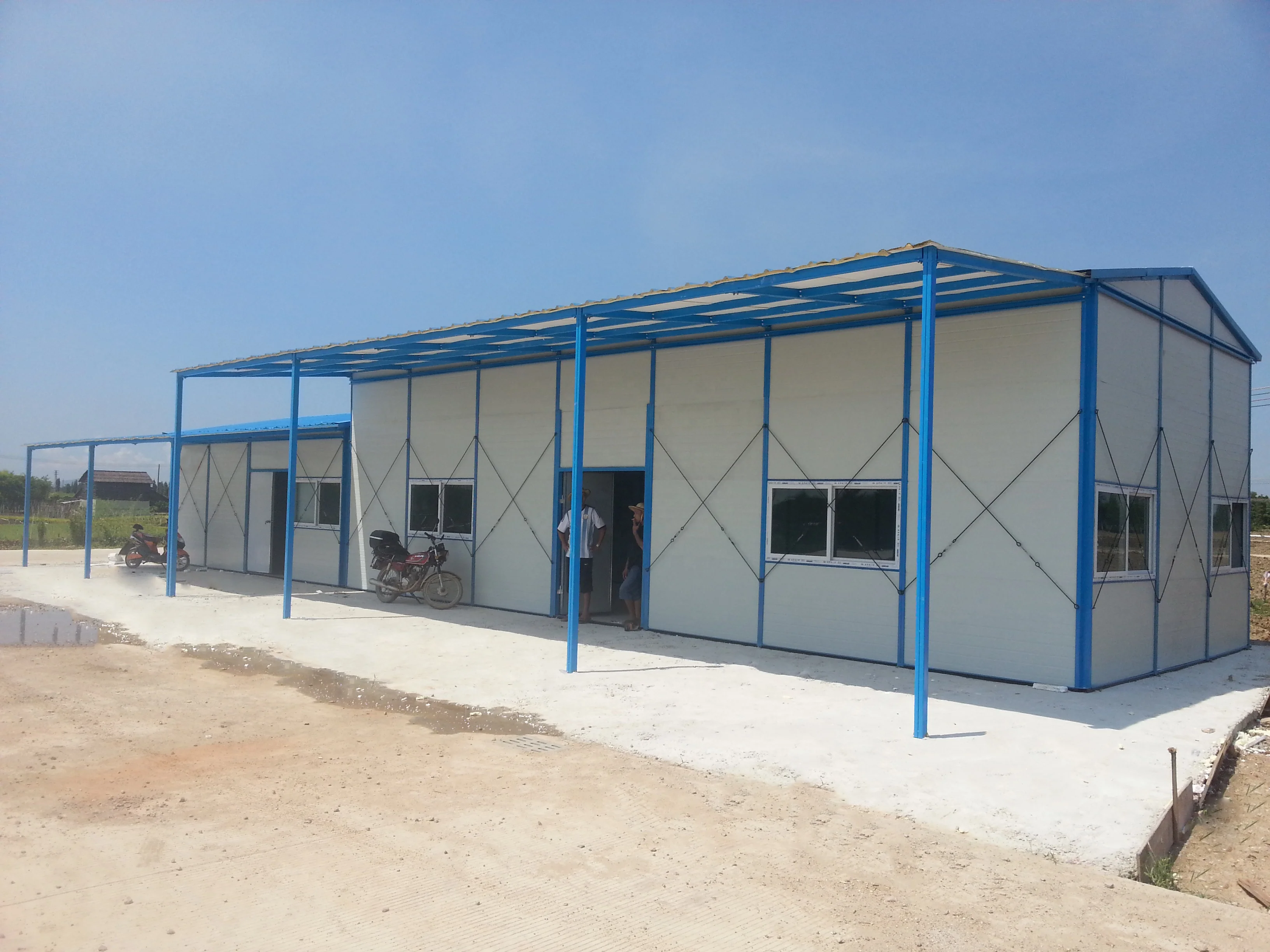 China Low cost Construction real estate Light Steel frame building Prefabricated house