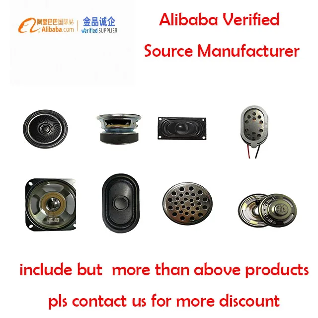 original Factory price round loudspeaker 50ohm 1W diameter  36MM Micro Speaker conponent OEM multi media system hot sale