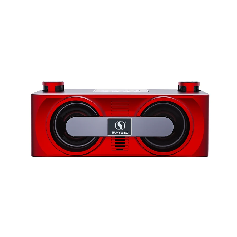 Best Selling High Quality Subwoofer Dual Microphone KTV with Microphone Karaoke Speaker