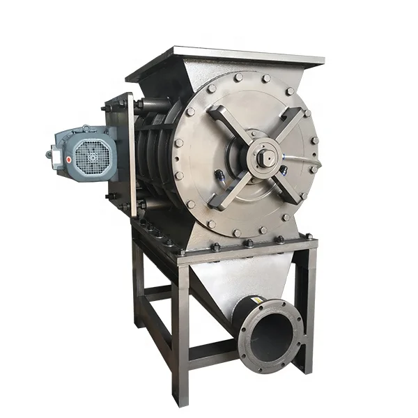 The Drop-thru rotary airlock valve for corn grinding mills