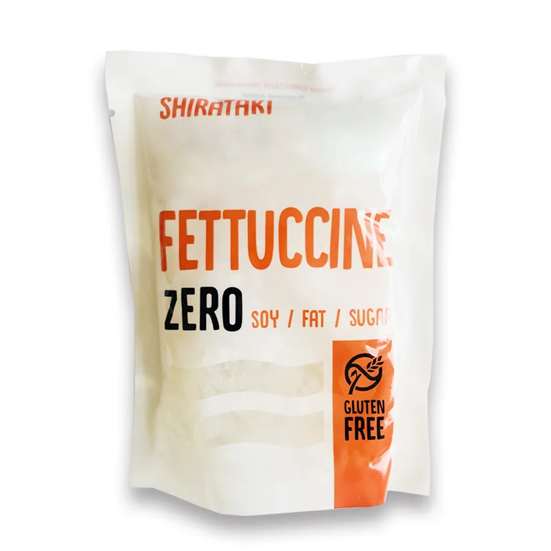 Низкоуглеводные эксклюзивные итальянские макароны Конжак, здоровый Конжак, феттучине