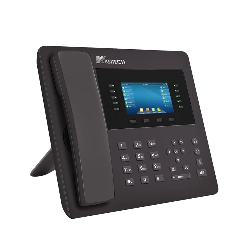  Voip телефонная система SIP домофон IP телефон 7 2 дюйма цветной экран и два 3 5 DSS