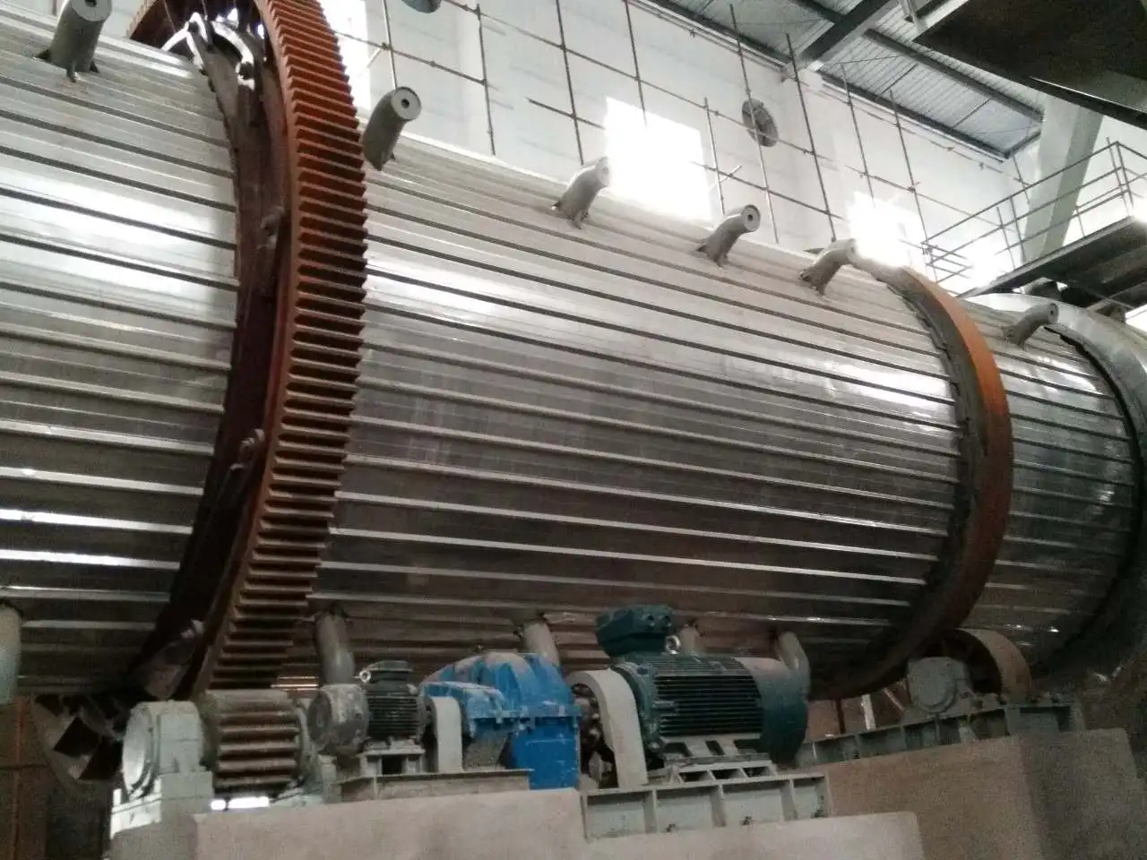 High Quality Organic And Inorganic Fertilizer Spraying And Granulating Production Line