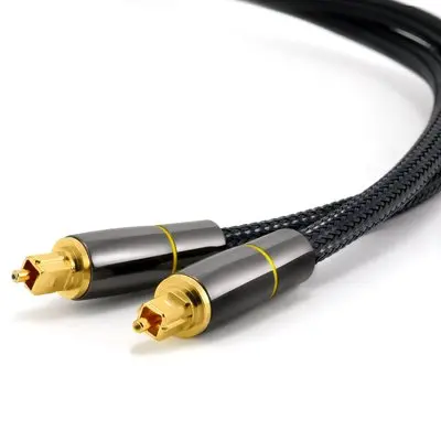 hot sale Optical fiber audio cable side to side digital audio cable SPDIF power amplifier TV speaker connection cable