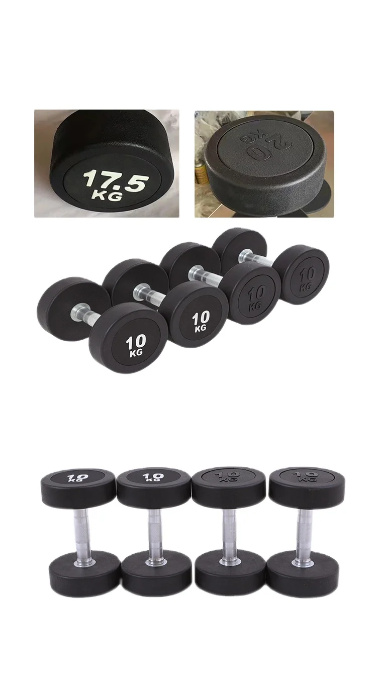 Commercial Dumbbells 5kg 40kg 50kg LB Wholesale Weights Dumbbell for the Gym Fitness Training