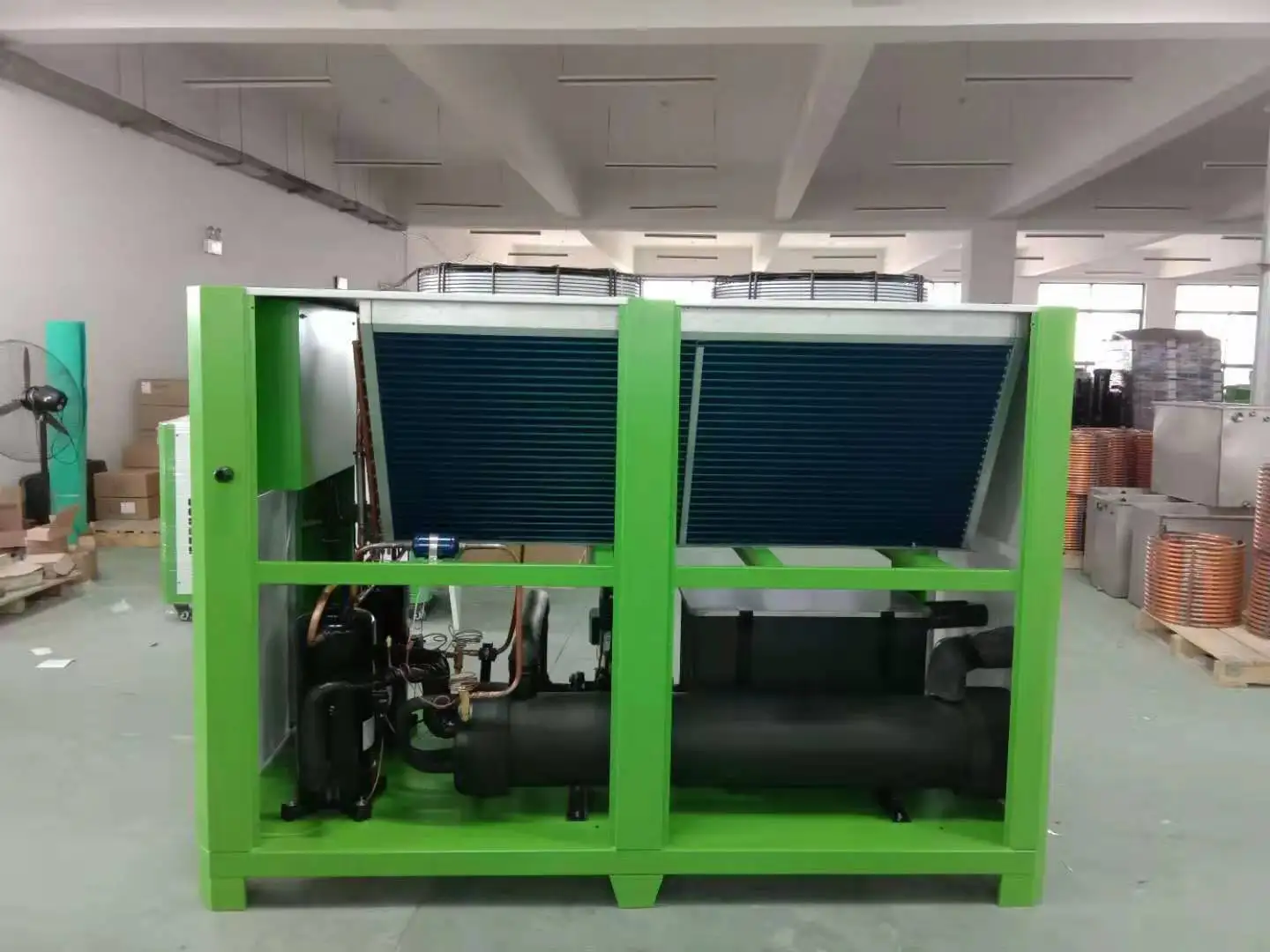 Industrial Refrigeration Equipment for Condensed milk cooling Pasteurizer using water cooler