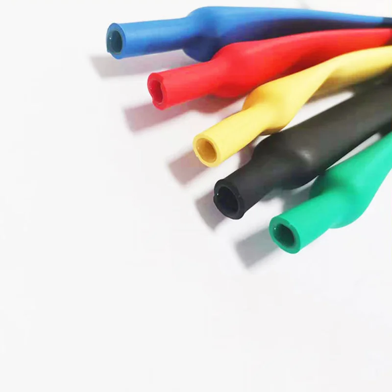 Polyolefin Waterproof Electrical Insulating shrinkage sleeve with Glue Lining double wall insulated adhesive heat shrink tube