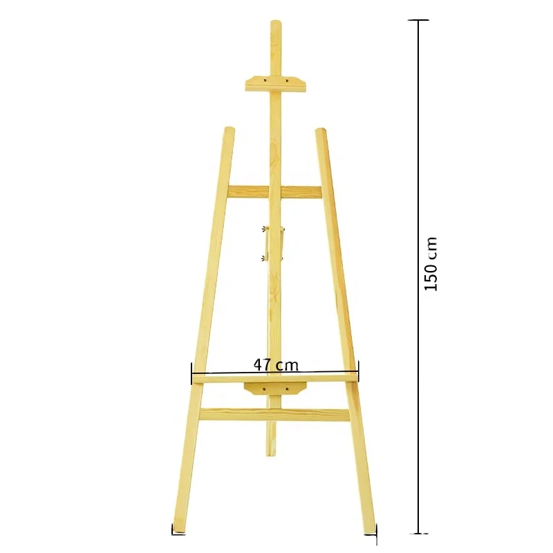Hot Sale Easel Artist Art Painting Canvas Easel Wooden