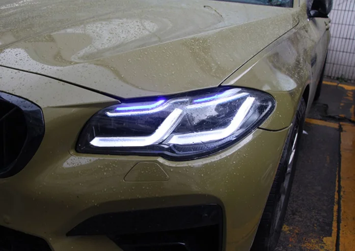 Led Head Light for bmw F10 headlight car 2011-2017 F18 Lamp Double L Style New Headlight Fit Headlamp With Adaptive Function