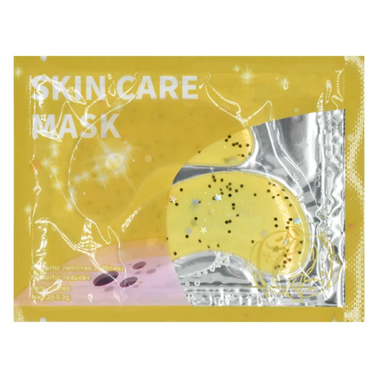 24k gold eye mask eye patches hydrogel anti-puffiness soins de la peau
