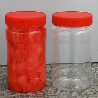 
180-360G/plastic bottle EU recipe Chinese Mature New Pickled Sushi Ginger White Pickled Sushi Ginger Pickled Sushi Ginger 