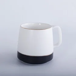 Nordic ins mug matte tea mug office coffee tea couple breakfast drinking cup two-color
