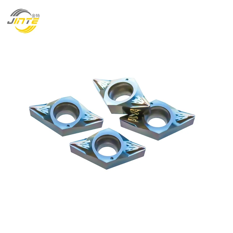 Jinte DCGT11T302-SKC Precision Boring Inserts Cnc Lathe Machine Cutter Cutting Turning Tools Small Parts Carbide Inserts DCGT