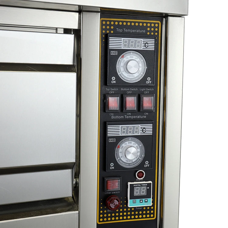 HGD-40D новый дизайн электрическая духовка Для Выпечки Пиццы 2 колода 4