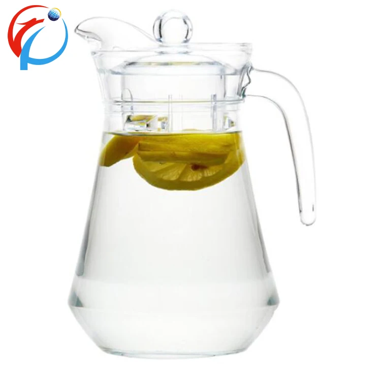 Glassware High Quality Glass Pitcher Clear Jug Carafe Cup Set Drinking Glass Set