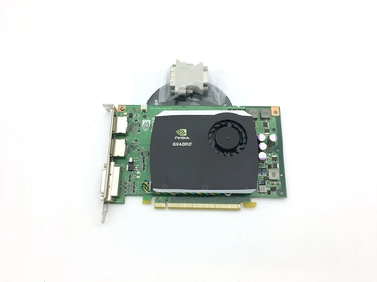  Профессиональная видеокарта Quadro FX580 512 М дизайн САПР 3D-рисунок редактирование