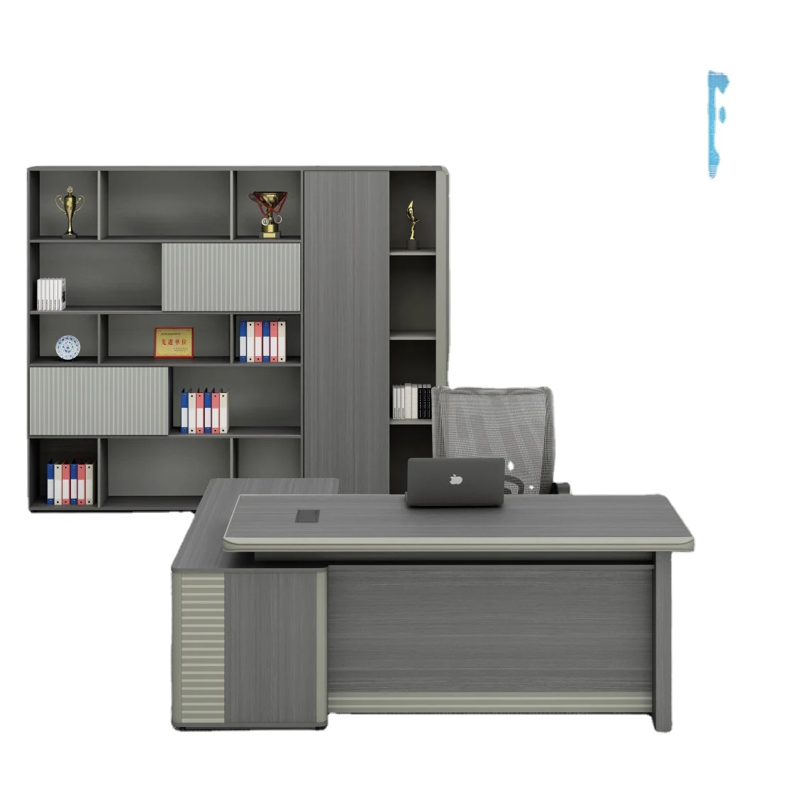 Luxury Modern Office Furniture Wooden Executive Office 1.8m 180cm Table Desk