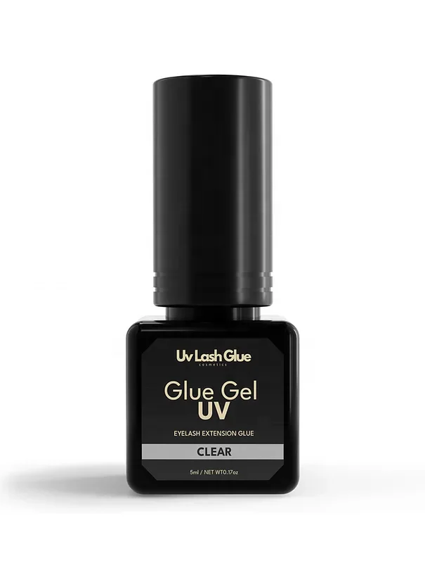 Latest UV Eyelash extension Glue Customized Private Label Vegan 5ml transparent Waterproof Fast Dry Eyelash Glue