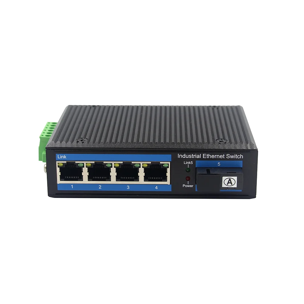 4-портовый многомодовый коммутатор Ethernet RJ45