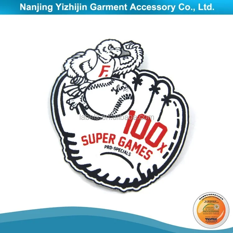 Custom embroidery patch China supplier  iron-on or sew on for clothing