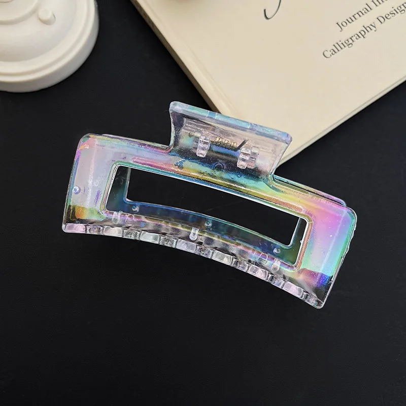 Colorful Hair Claws Anti Slip Hair Clip Large Size Hair Accessories